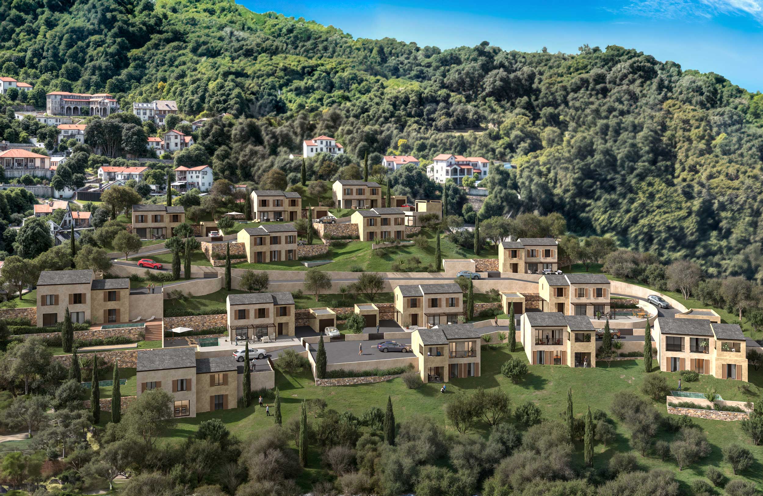 Programme immobilier paysager
